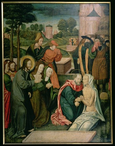 La resurrezione di San Lazzaro da Master of St. Severin