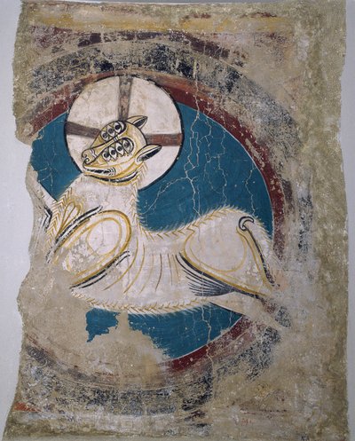 Agnello apocalittico (da Sant Climent de Taüll) da Master of Tahull