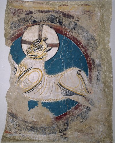 Agnello apocalittico da Sant Climent de Taüll da Master of Tahull