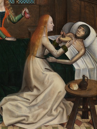 (dettaglio) della Carità di San Nicola, dall