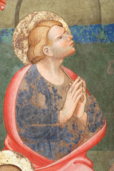 La Pentecoste (dettaglio) da Master of Vignola