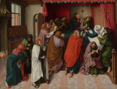 La morte della Vergine da Master of the Amsterdam Death of
