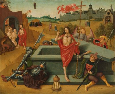 Resurrezione di Cristo, c. 1485-1500 da Master of the Amsterdam Death of the Virgin