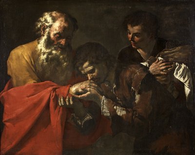 Il ritorno del figliol prodigo, c.1630-50 da Master of the Annunciation to the Shepherds