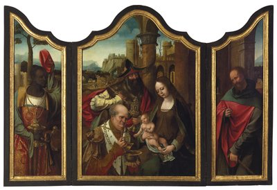 Adorazione dei Magi da Master of the Antwerp Adoration