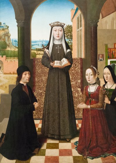 Santa Caterina di Bologna da Master of the Baroncelli Portraits