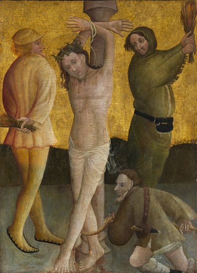La flagellazione da Master of the Berswordt Altar