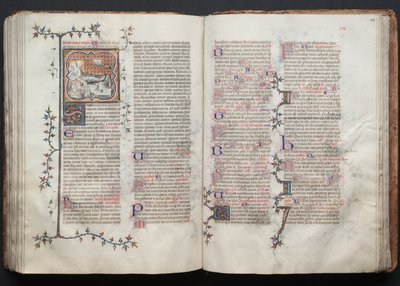Il Messale di Gotha: Fol. 123r, Testo da Master of the Boqueteaux
