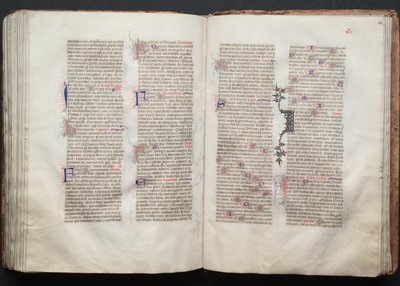 Il Messale di Gotha: Fol. 133r, Testo da Master of the Boqueteaux