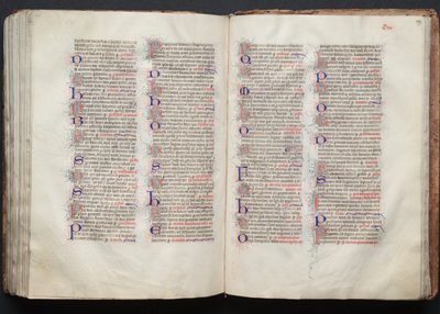 Il Messale di Gotha: Fol. 139r, Testo da Master of the Boqueteaux