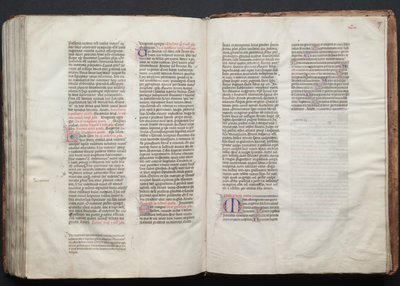 Il Messale di Gotha: Fol. 156v, Testo, c. 1375 da Master of the Boqueteaux