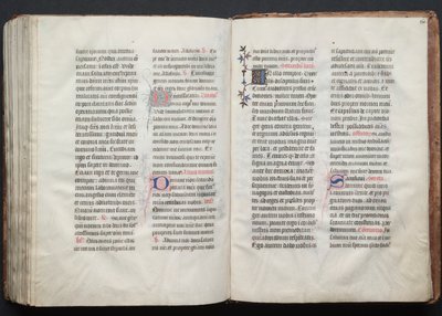 Il Messale di Gotha: Fol. 160r, Testo da Master of the Boqueteaux