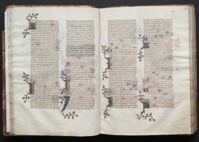 Il Messale di Gotha: Fol. 29r, Testo da Master of the Boqueteaux