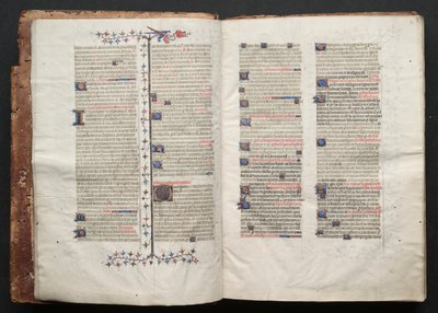 Il Messale di Gotha: Fol. 3r, Testo da Master of the Boqueteaux
