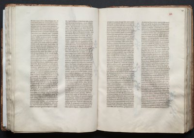 Il Messale di Gotha: Fol. 45r, Testo, c. 1375 da Master of the Boqueteaux