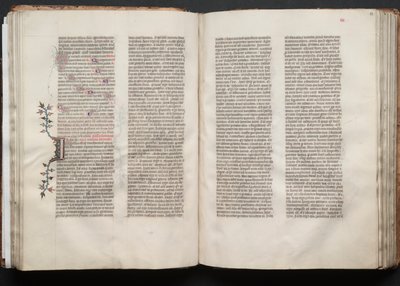 Il Messale di Gotha: Fol. 52r, Testo da Master of the Boqueteaux