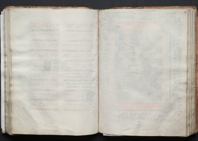 Il Messale di Gotha: Fol. 63r, Testo da Master of the Boqueteaux