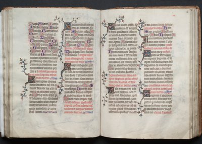 Il Messale di Gotha: Fol. 65v, Testo da Master of the Boqueteaux
