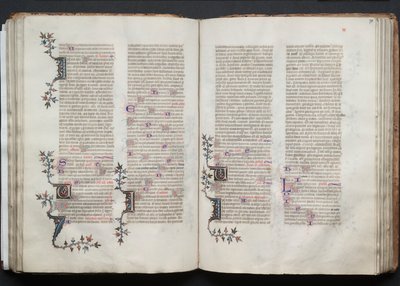 Il Messale di Gotha: Fol. 71r, Testo da Master of the Boqueteaux