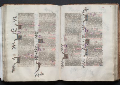 Il Messale di Gotha: Fol. 76r, Testo da Master of the Boqueteaux