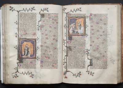 Il Messale di Gotha: Fol. 83r, Corpus Domini da Master of the Boqueteaux