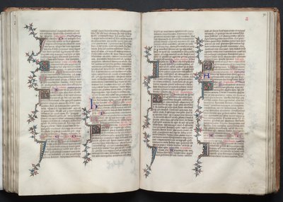 Il Messale di Gotha: Fol. 92r, Testo da Master of the Boqueteaux