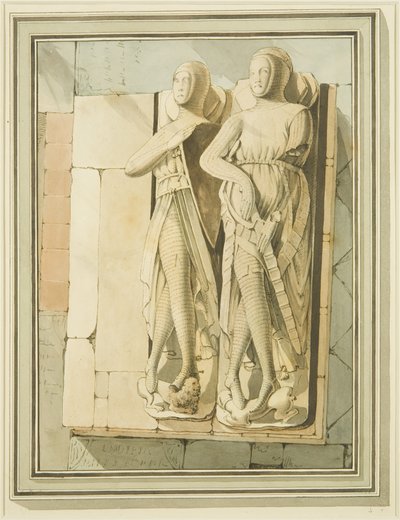 Effigi di due cavalieri, 