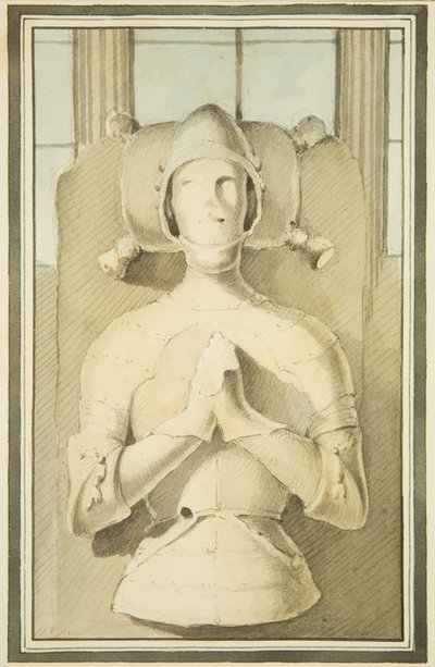 Effigie di Roberto, Duca di Normandia, nella Chiesa di San Filippo, c.1799 da Master of the Bristol Church Monuments