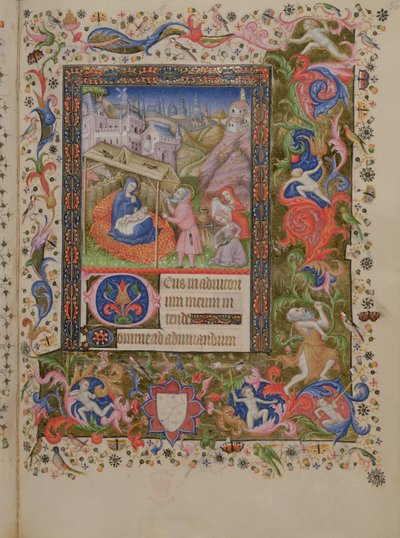 Natività, da un Libro d