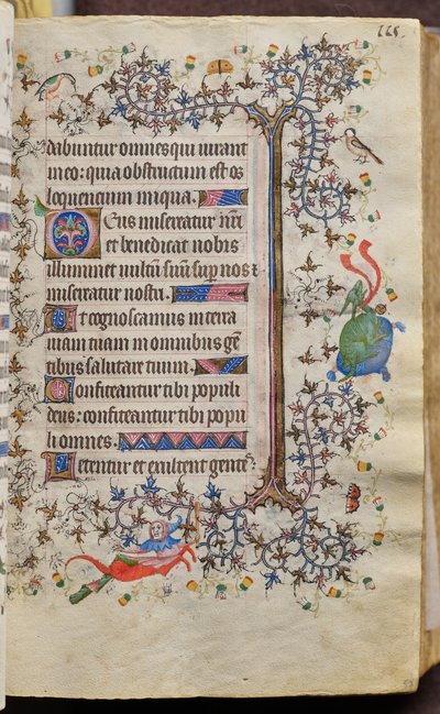 Ore di Carlo il Nobile, re di Navarra (1361-1425): fol. 58r, Testo da Master of the Brussels Initials and Associates