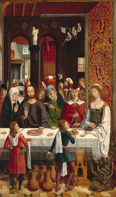 Le nozze di Cana da Master of the Catholic Kings