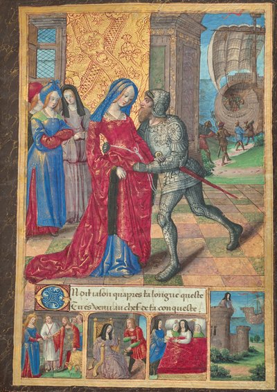 Hypsipyle si congeda da Jason da Master of the Chronique scandaleuse