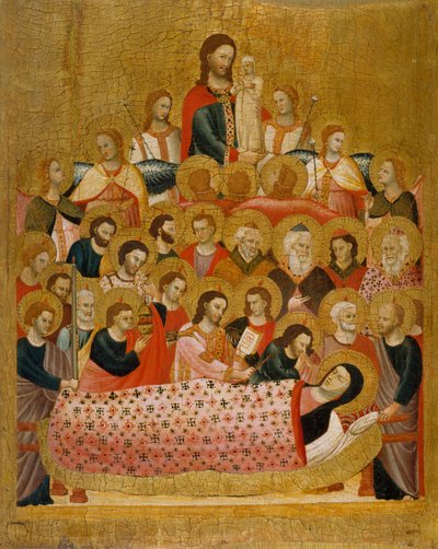 La Dormizione della Vergine da Master of the Cini Madonna