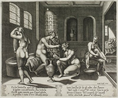 Un uccello bianco racconta a Venere la malattia di Cupido da Master of the Die