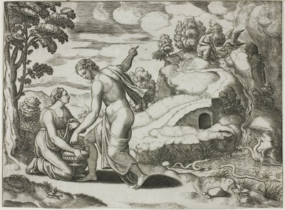 Soggetto isolato dalla storia di Psiche da Master of the Die