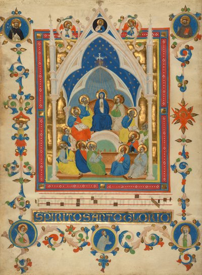 Pentecoste da Master of the Dominican Effigies