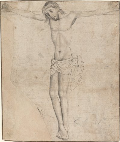 Cristo sulla croce da Master of the Drapery Studies
