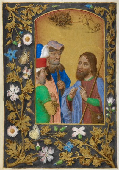 San Giacomo il Maggiore predica da Master of the Dresden Prayer Books
