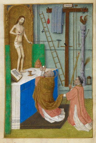 La Messa di San Gregorio da Master of the Dresden Prayer Books
