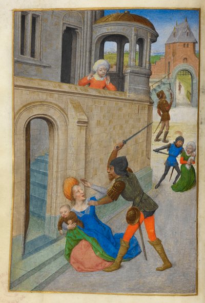 Il massacro degli innocenti da Master of the Dresden Prayer Books