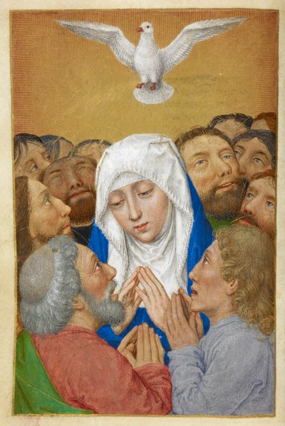 La Pentecoste da Master of the Dresden Prayer Books
