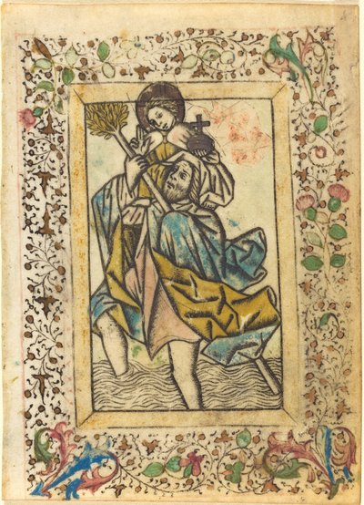 San Cristoforo da Master of the Dutuit Mount of Olives