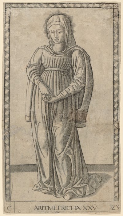 Aritmetica da Master of the E Series Tarocchi