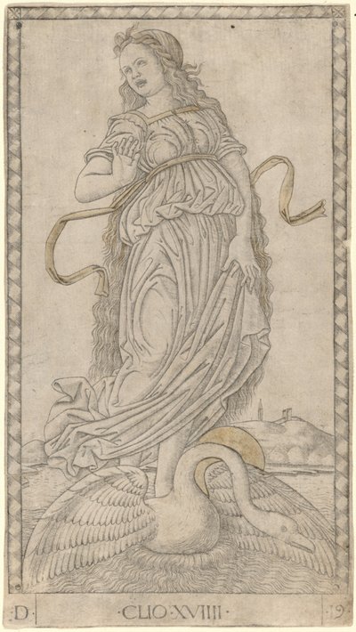 Clio da Master of the E Series Tarocchi