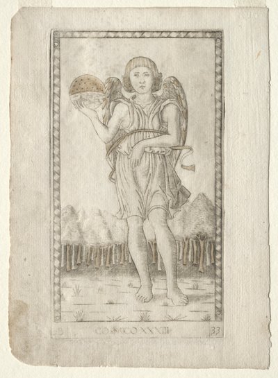 Genio del Mondo (dalla serie Tarocchi B: Principi Cosmici e Virtù, #33) da Master of the E Series Tarocchi