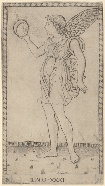 Iliaco da Master of the E Series Tarocchi
