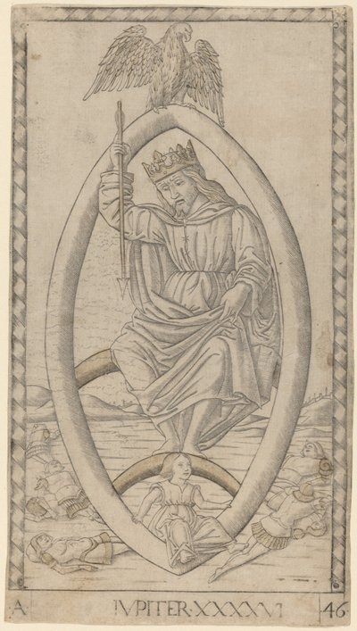 Giove da Master of the E Series Tarocchi