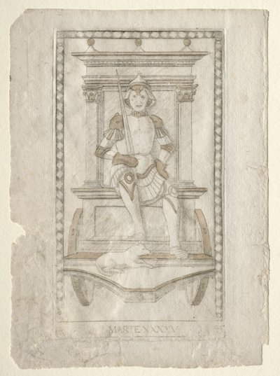 Marte (dalla serie Tarocchi, serie A: Firmamenti dell