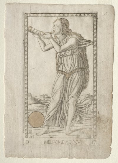 Melpomene (tragedia) (dalla serie Tarocchi D: Apollo e le Muse, #17) da Master of the E Series Tarocchi