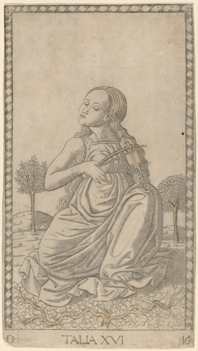 Talia da Master of the E Series Tarocchi